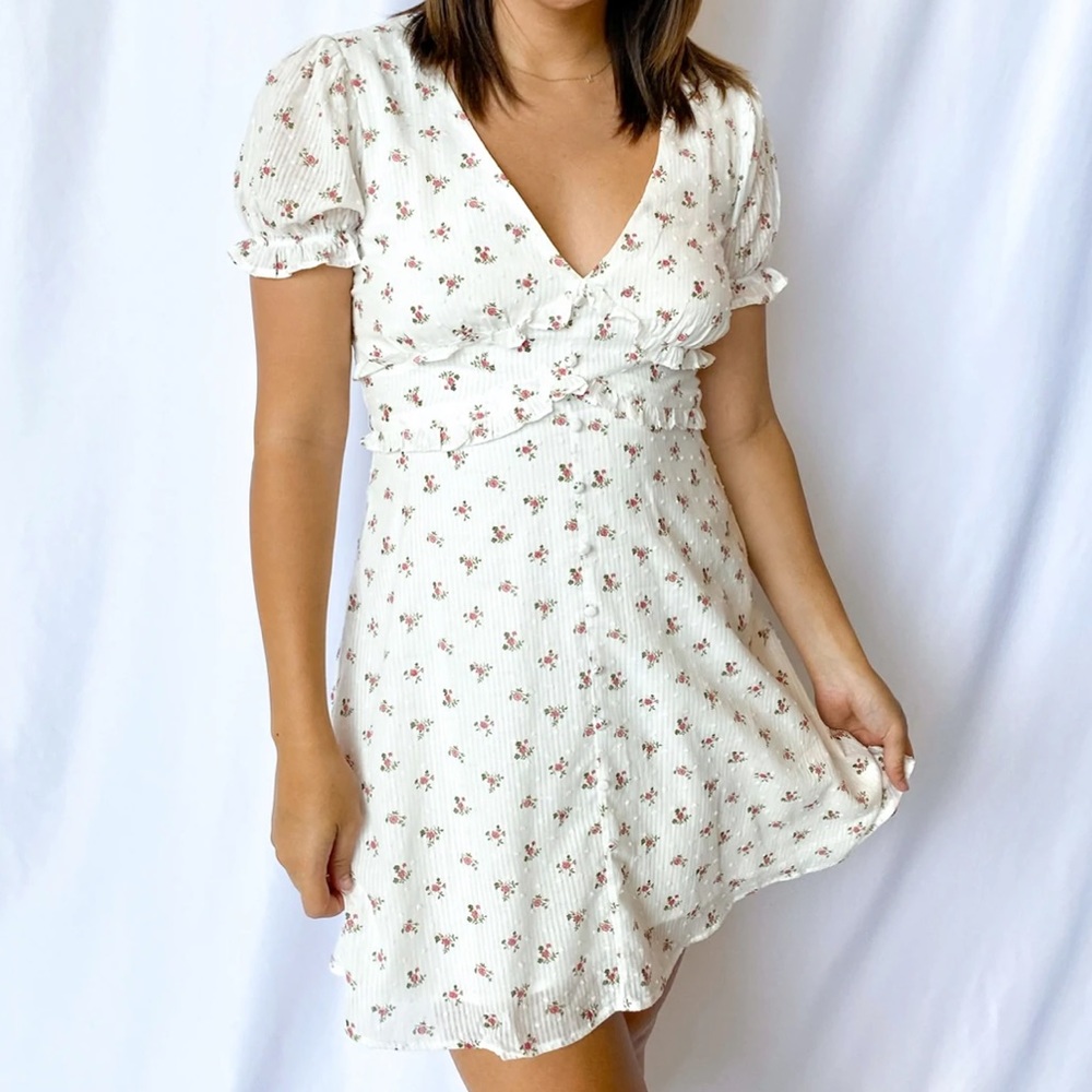 Storia Floral Mini Dress